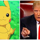 Photo: Pikachu (Pokemon) and Donald Trump (The Apprentice)